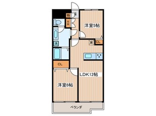 ロイヤルキャステージ恋ヶ窪の物件間取画像